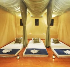 Rèm vải cho Spa